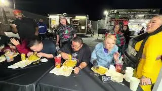 $500 Prize Garlic Shrimp Noodle Eating Contest at 909Tacolandia 