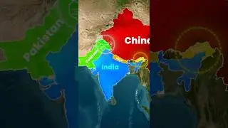 Карта Индии: как её видят Пакистан, Китай и Непал! 🌏