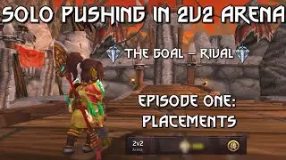 Soloing (1v2'ing) 2v2 Arena as a Windwalker || Episode One: Placements || WoW Patch 11.2.5 PVP