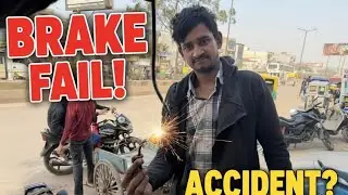 Bullet abs fail. Brake pipe leak.