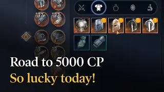 Black Desert Mobile - Road to 5000 CP. I'm so lucky today :D