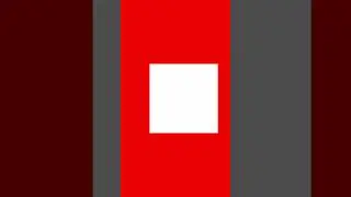 White Square Red Background Right To Left #shorts