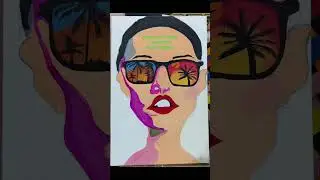 #beginner#modern#learning#art#art#artist#acrylic#acrylicpainting#shortsvideo#viral#ytshorts#canvas