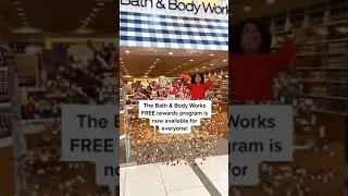 ❗️It's FINALLY here❗️Bath and Body Works rewards program is live nationwide! 🎉 link in description