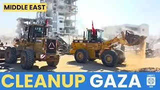 Turkish Aid clears Khan Younis debris