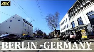 [4K] Berlin Cycling | Lichtenberg | Herzbergstra&szlig;e | Paul-Junius-Street | Landsberger Allee |Germany