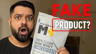 Fake MuscleBlaze Whey? Shocking Truth Revealed! #muscleblaze#wheyprotein #supplements #youtube#video