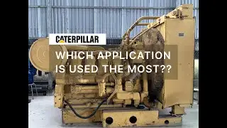 CATERPILLAR - Which application is used the most? #caterpillar #engine #application #PINKSUN