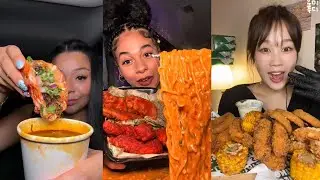 🔥 TikTok Mukbang ASMR Compilation | Buldak, Wingstop, Taco Bell, Ramen & More