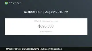 24 Walter Street, Granville NSW 2142 | AuPropertyReport.Com