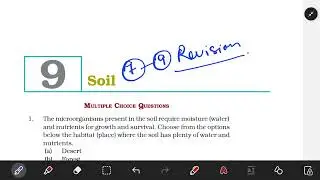Class 7th science ncert exemplar chapter 9th | Soil chapter 9th class7 @edutropism