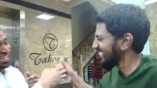 Zishan and Abdul Kabir playing Thumbwar - Part 1