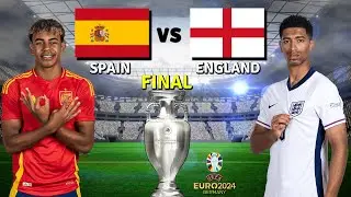 Final - SPAIN vs ENGLAND | Winner UEFA EURO 2024 (IN GERMANY)