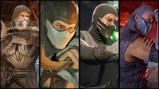 Smoke - Intros & Victory - All Skins - Mortal Kombat 1