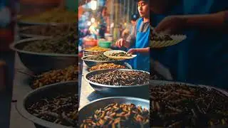 Street Food Vendor Serving Happiness