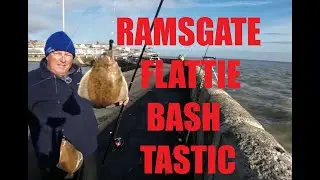 RAMSGATE HARBOUR DAB fishing with the Priest and Baker