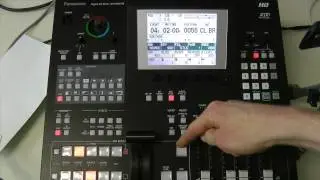 Panasonic AG-HMX100 nr03 ENG DSK Title key
