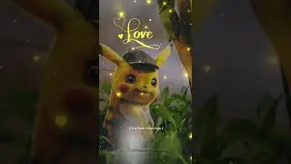 Pikachu Full Screen Status Video