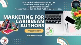 Marketing for Caribbean Authors  Presentation