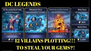 DC Legends 12 Villains Plotting Offer