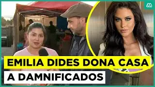 Emilia Dides dona casa a familia damnificada por incendios: Rodrigo Sepúlveda comunicó la noticia