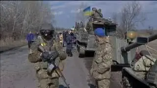 Ukraine Withdraws Weapons: Rocket launchers pulled back from conflict frontline in east Ukraine