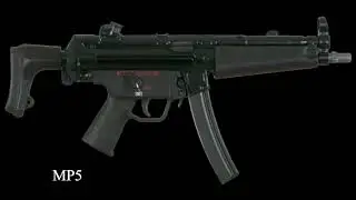 Real gun sound effect- FBI S.W.A.T.  Real Weapon Sound Effects. ASMR.