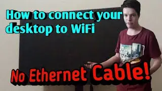 How to connect your PC to WiFi without an Ethernet cable (FREE)