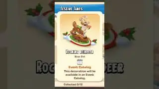 Festive Time Decoration: Full Collection in Hay Day #shorts #hayday #gaming