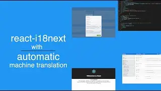 react-i18next with automatic machine translation