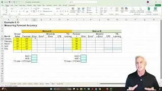 Measuring Forecast Accuracy Examples