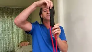 Movement with Dr. Chris Perron: Lat Pull Downs at Home (Resistance Band Version)