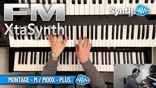 FM-XtaSynth for Yamaha Montage, Montage M, MODX, MODX+ synthesizers