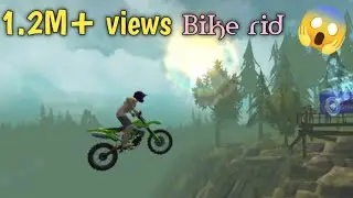 Bike riding 😱 heavy drive #gaming #viral