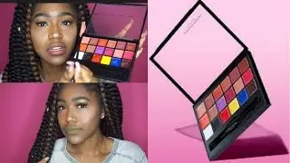 ABH LIP PALETTE | All Swatches + Demo on Deep Skin
