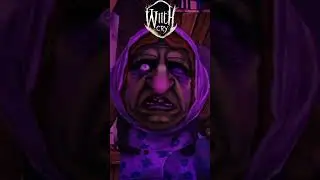 WITCH CRY: HORROR HOUSE JUNPSCARES || BAD ENDING 😭😰 || @DkDost #gaming #gamingshorts #shorts