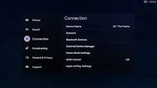 Как включить игровой режим для уменьшения задержки ввода на Samsung The Frame