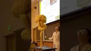 The Elephant Toothpaste Trick With a Twist #chemicalreaction #oxygen #viral