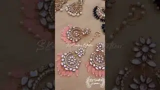 earrings and mangtikkas        #tranding #handmade #earrings #mangtikka #handmadewithlove