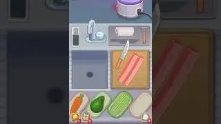 Cookingdom Level 13 Salmon Sushi🍣🍣 ASMR (No Music)  #shorts  #viral  #asmr
