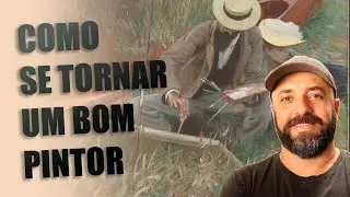 3 atitudes para se tornar um bom pintor.