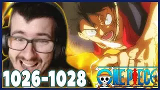HYPE OVERLOAD!! THAT WAS INSANEEE!!! ONE PIECE EPISODES 1026-1028 REACTION! (REDIRECT LINK)