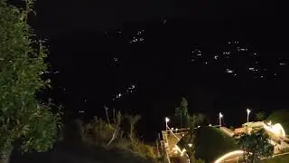 Havot caves resort night view near shimla 