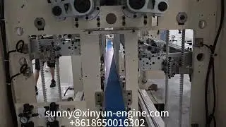 Full automatic transfer V fold lamination facial tissue paper folding machine made in China