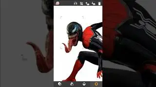 Venom 2 + Spiderman Far From Home | Fusion Art #shorts #fusionart