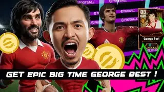 Trick To Get 110 Rated Big Time George Best In eFootball 2026 Mobile #efootball2026 #georgebest