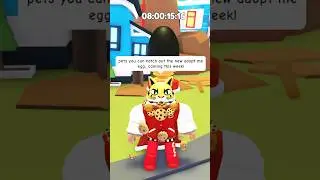 Pets In Adopt Me New EGG?😂 #adotme #adoptmeshorts #roblox #shorts