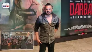 DARBAR | Villain Suniel Shetty Makes A GRAND ENTRY @ Trailer Launch & Shows Sweet Gesture with Media