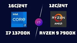Ryzen 9 7900X vs i7-13700K &ndash; CPU Benchmark Showdown