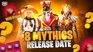 8 Mythica Release Date | Free Uc & Character Vouchers With Proof | Free Parachute Skin | Pubg Mobile